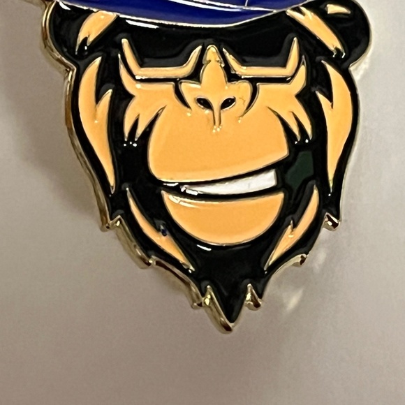 LA Dodgers Monkey New Era Hat Pin Brooch Pins Streetwear Hats Bag Baseball - Picture 2 of 8